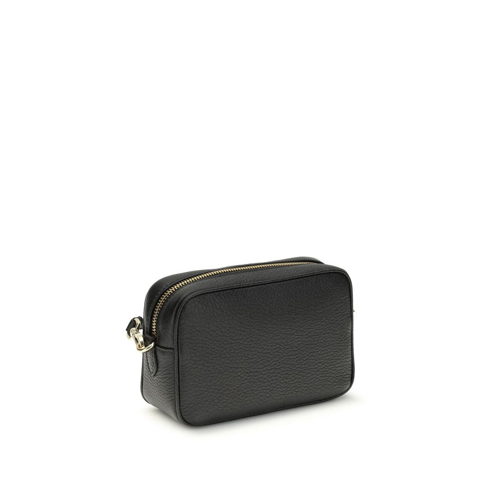 Prada Black Leather Mini Shoulder Bag