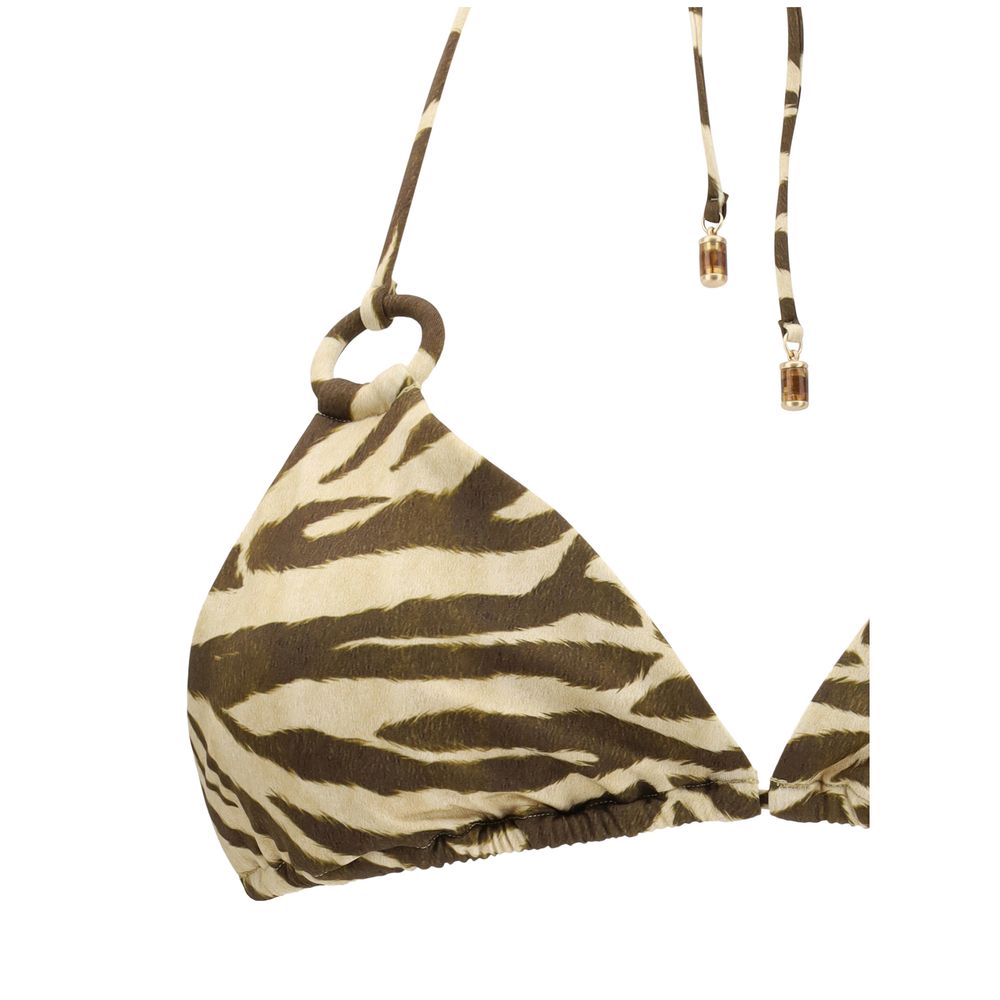 Zimmermann Wanderlust Zebra Two-Piece Bikini