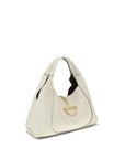 Gucci White Softbit Leather Handbag
