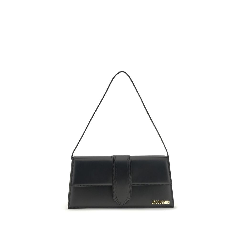 Jacquemus Le Bambino Black Leather Baguette Bag