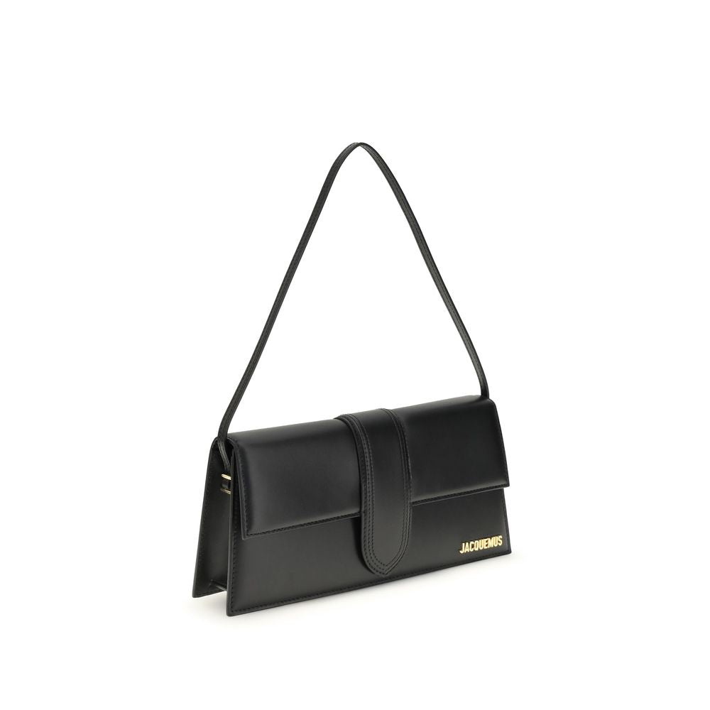 Jacquemus Le Bambino Black Leather Baguette Bag
