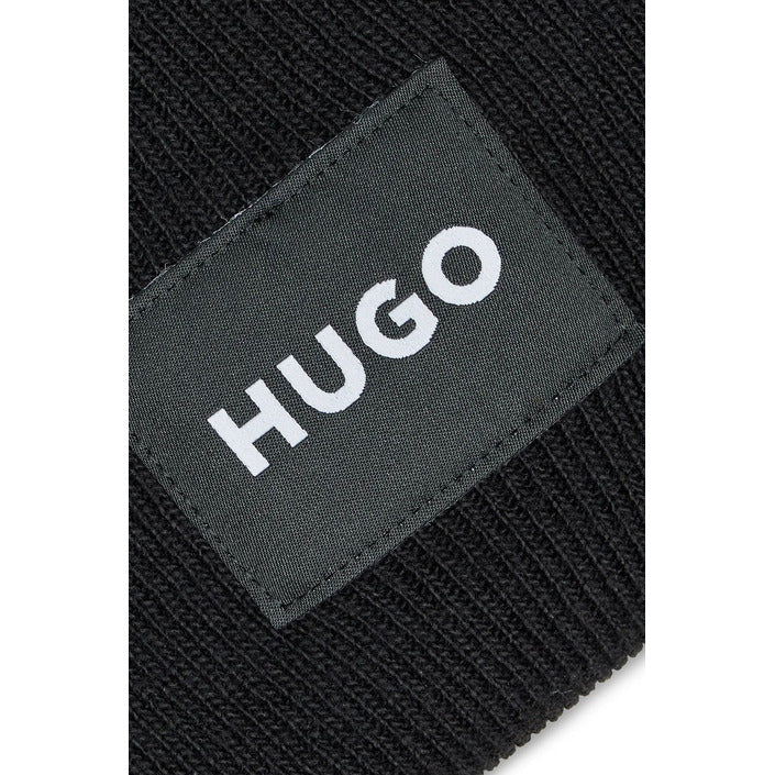 Hugo Logo Unisex Cotton-Blend Beanie