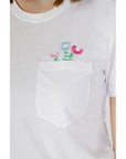 Only Floral Pocket 100% Cotton T-Shirt