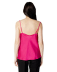 Vila Clothes Cowl Neck Camisole Hot Pink