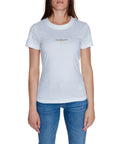 Calvin Klein Jeans Logo 100% Cotton T-Shirt - white