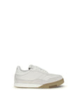 Givenchy Leather Low Top Lace-Up Sneakers