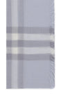 Burberry Wool Scarf - Light Blue