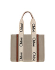 Chloé Top Handle Woody Tote Bag