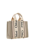 Chloé Top Handle Woody Tote Bag