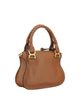 Chloé Top Handle Leather Marcie Saddle Shoulder Bag
