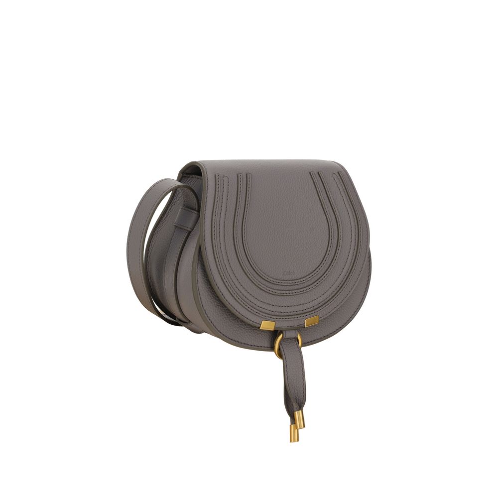 Chloé Leather Marcie Saddle Shoulder Bag