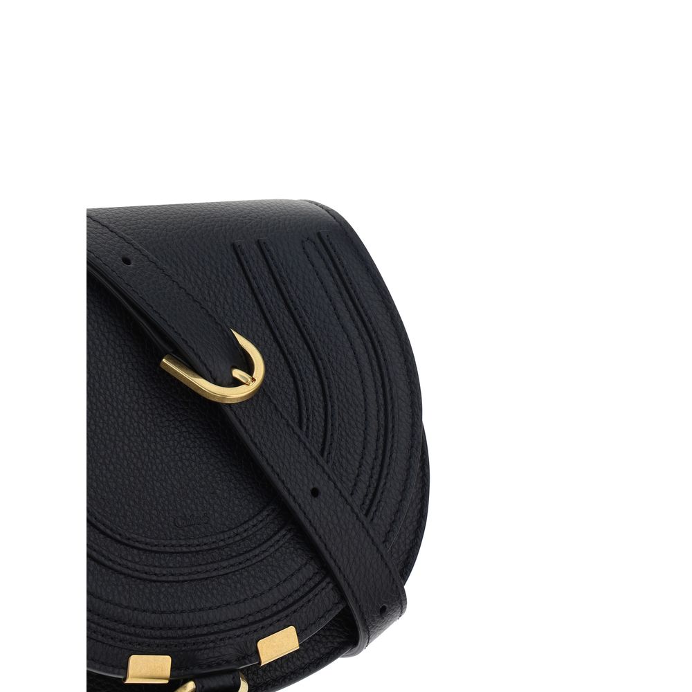 Chloé Leather Marcie Saddle Shoulder Bag