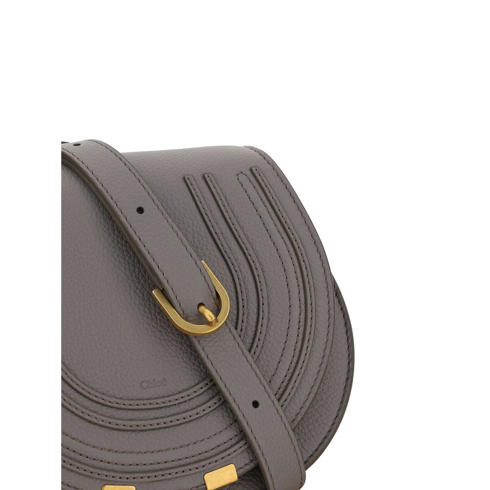 Chloé Leather Marcie Saddle Shoulder Bag