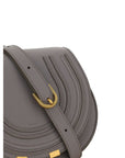 Chloé Leather Marcie Saddle Shoulder Bag