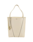 Chloé Spin Medium Cream Leather Tote & Shoulder Bag
