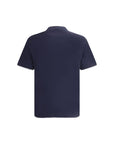 Brunello Cucinelli Deep Blue Cotton T-Shirt