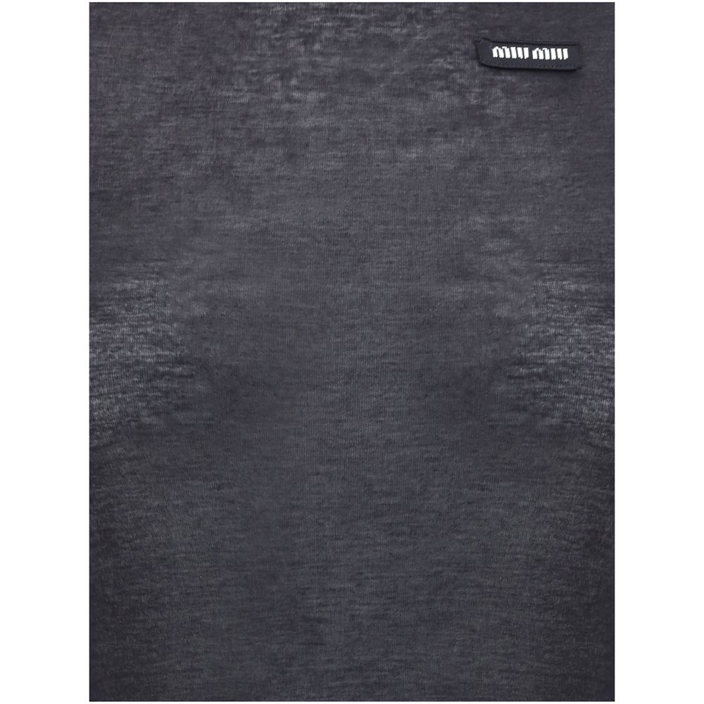 Miu Miu Black Midi Dress