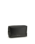 Marni Bumbag Leather Shoulder Bag - Black