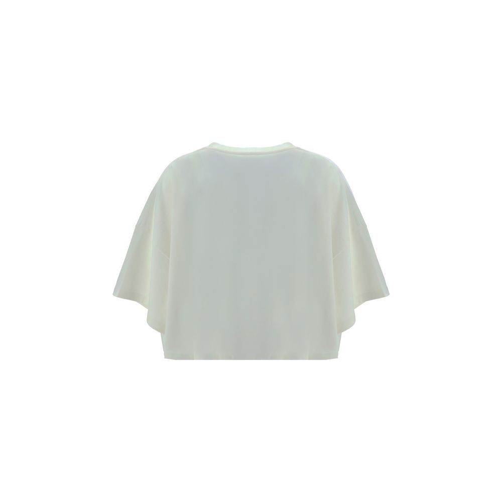 Chloé Logo Cotton Cropped T-Shirt