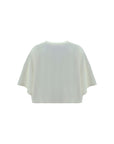Chloé Logo Cotton Cropped T-Shirt
