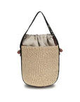 Chloé Woody Raffia Bucket Shoulder Bag