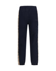 Burberry Deep Blue Athleisure Jogger Pants