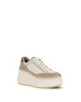 Chloé Leather Nama High Platform Sneakers