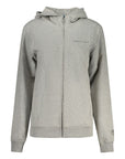 North Sails Cotton Hooded Jacket - Marle Gray/Grey