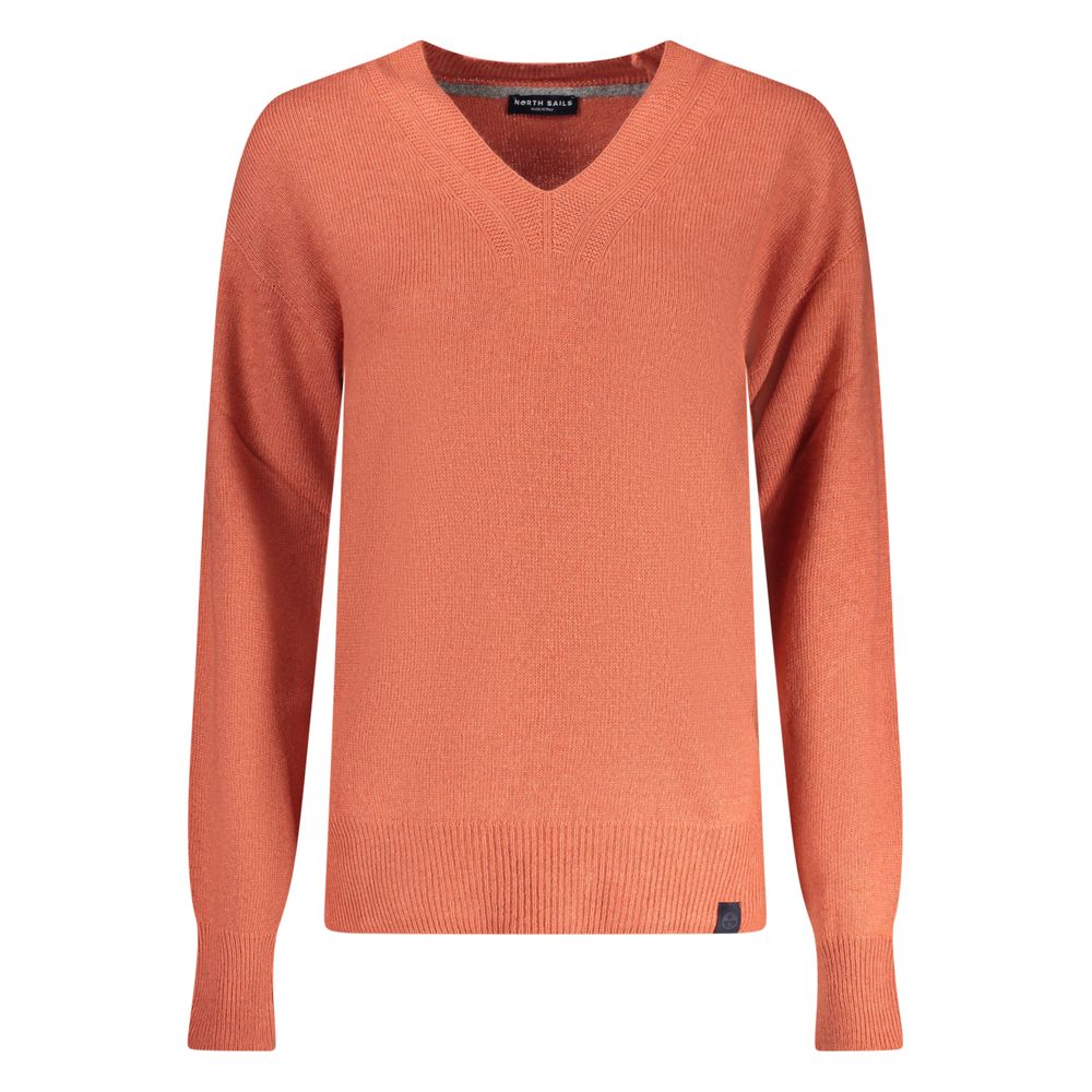 North Sails Rosso Wool-Cashmere Sweater - Blood Orange
