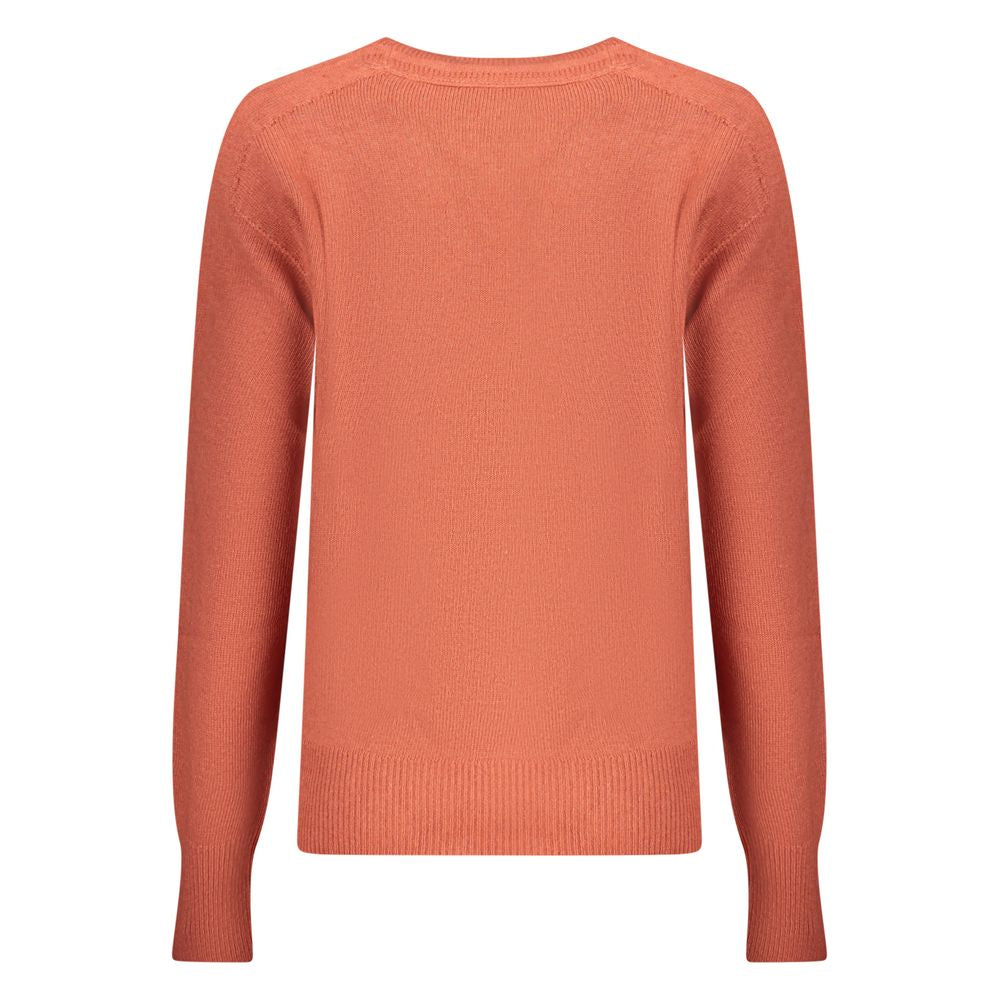 North Sails Rosso Wool-Cashmere Sweater - Blood Orange 