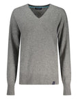 North Sails V-Neck Sweater - Marle Gray/Grey