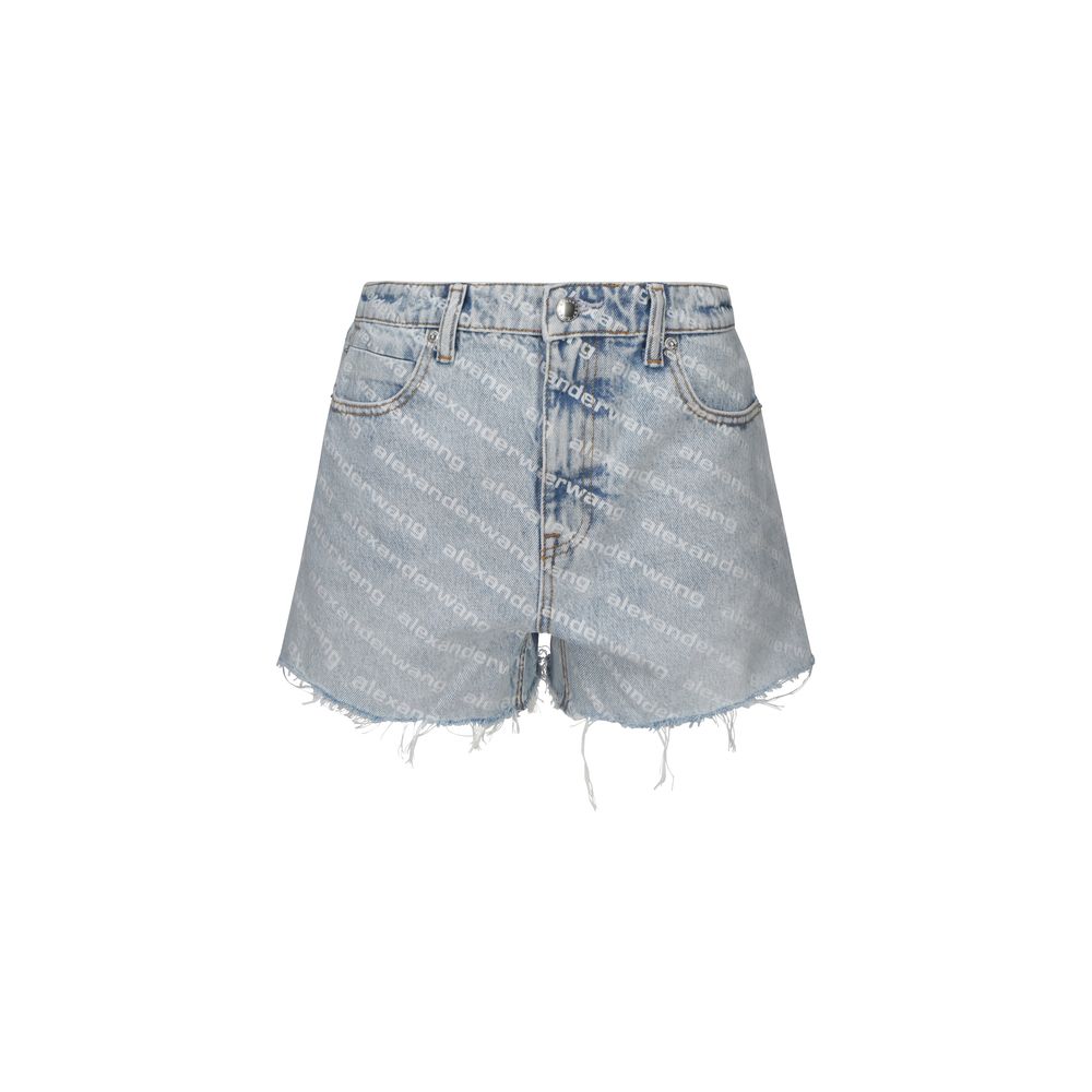 Alexander Wang Blue Bermuda Shorts