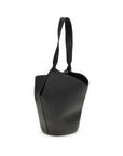 Khaite Black Lotus Mini Shoulder Bag