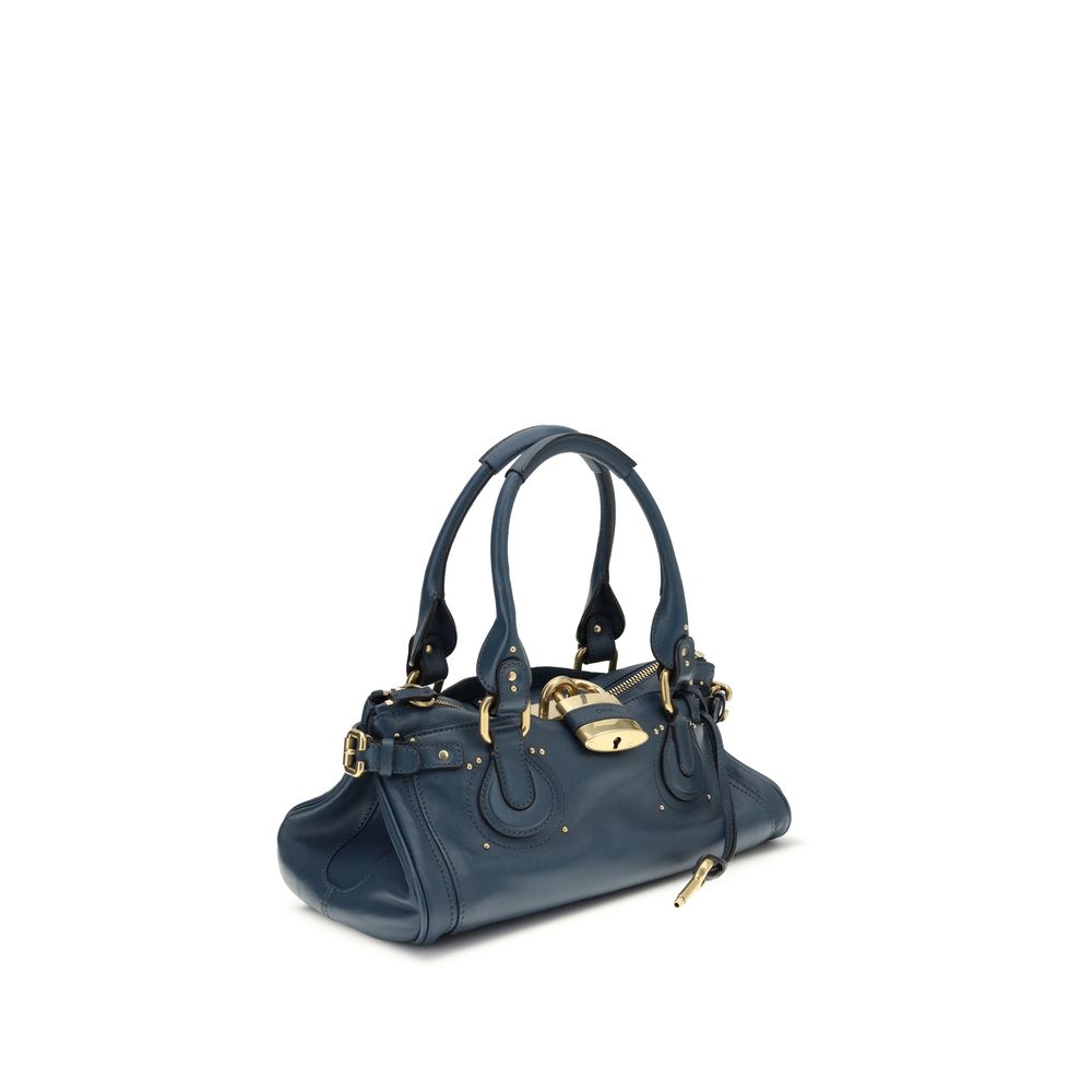Chloé Blue Paddington Shoulder Bag
