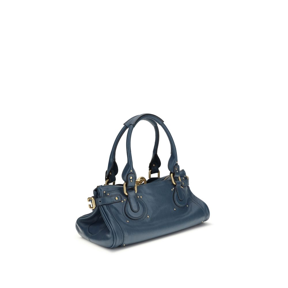 Chloé Blue Paddington Shoulder Bag
