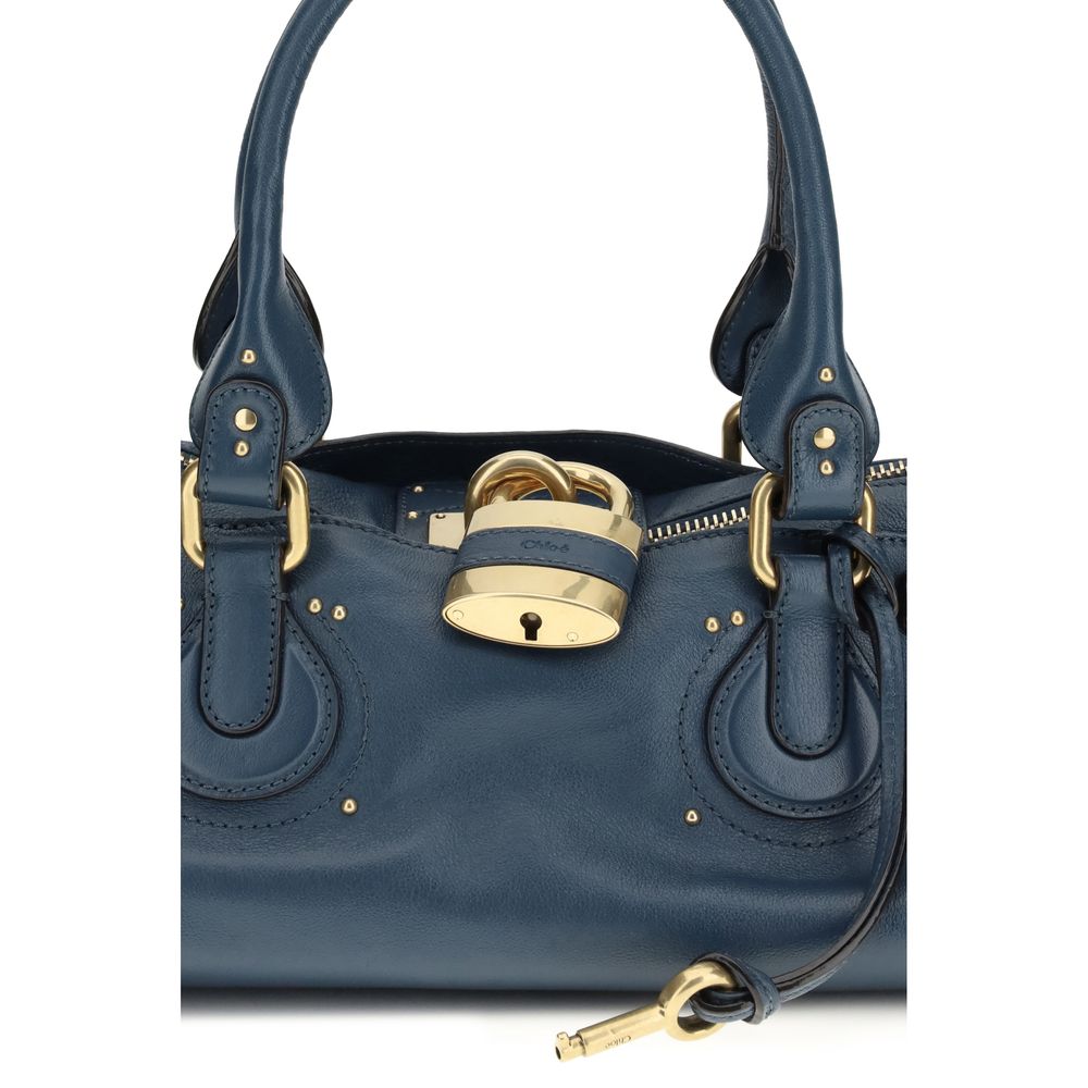 Chloé Blue Paddington Shoulder Bag