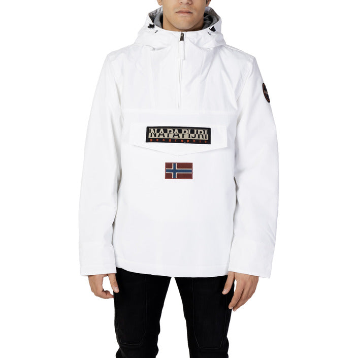 Napapijri Logo Hooded Pullover Outerwear