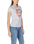 Liu Jo Logo Crewneck T-Shirt 100% Cotton
