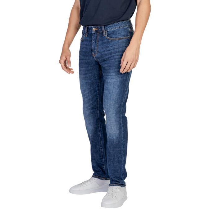 Armani Exchange Slim Fit Medium Wash Denim Jeans