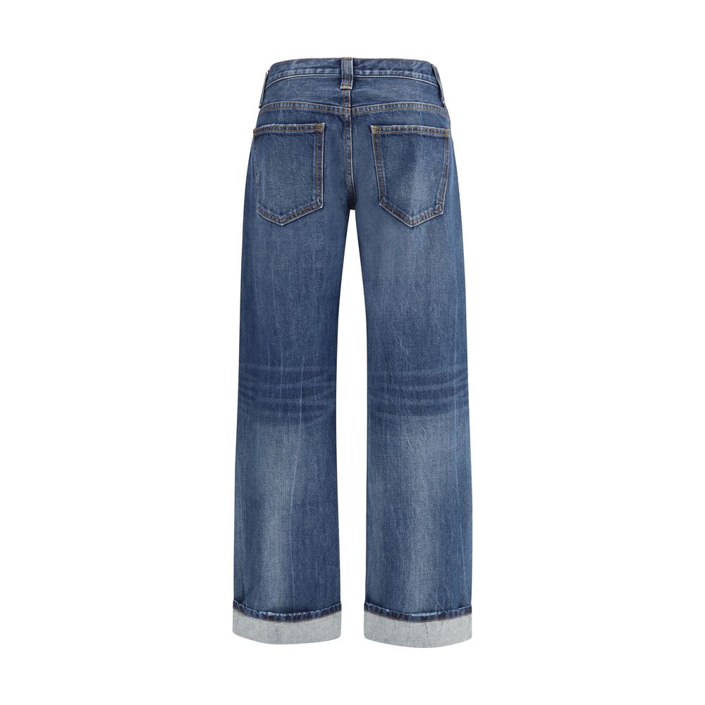 Khaite Karo Barrel Jeans Wide Leg Fit