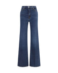 7FOR Modern Dojo Flared Jeans - Indigo Blue