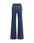 7FOR Modern Dojo Flared Jeans - Indigo Blue