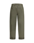 Golden Goose Khaki Cotton Chino Pants