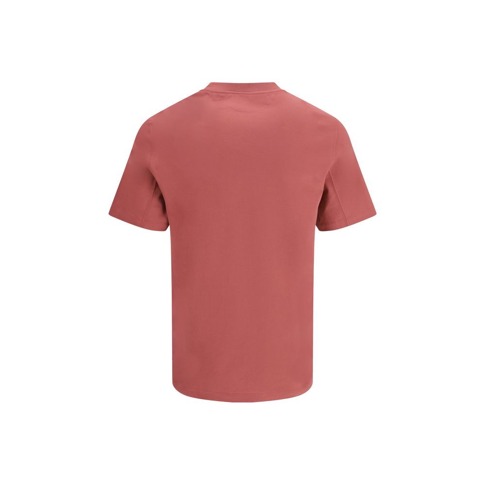 Brunello Cucinelli Vintage Red Cotton T-Shirt