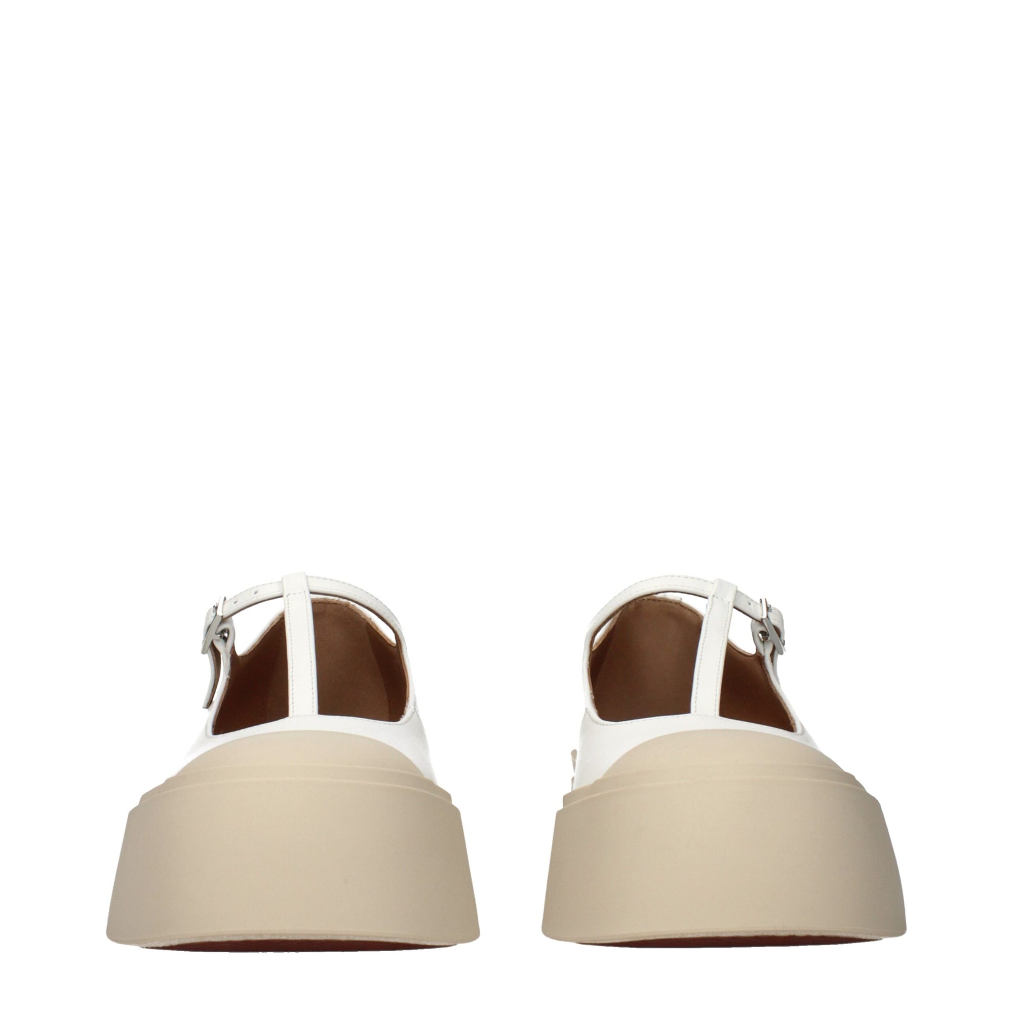 Marni Leather T-Bar Mary Janes