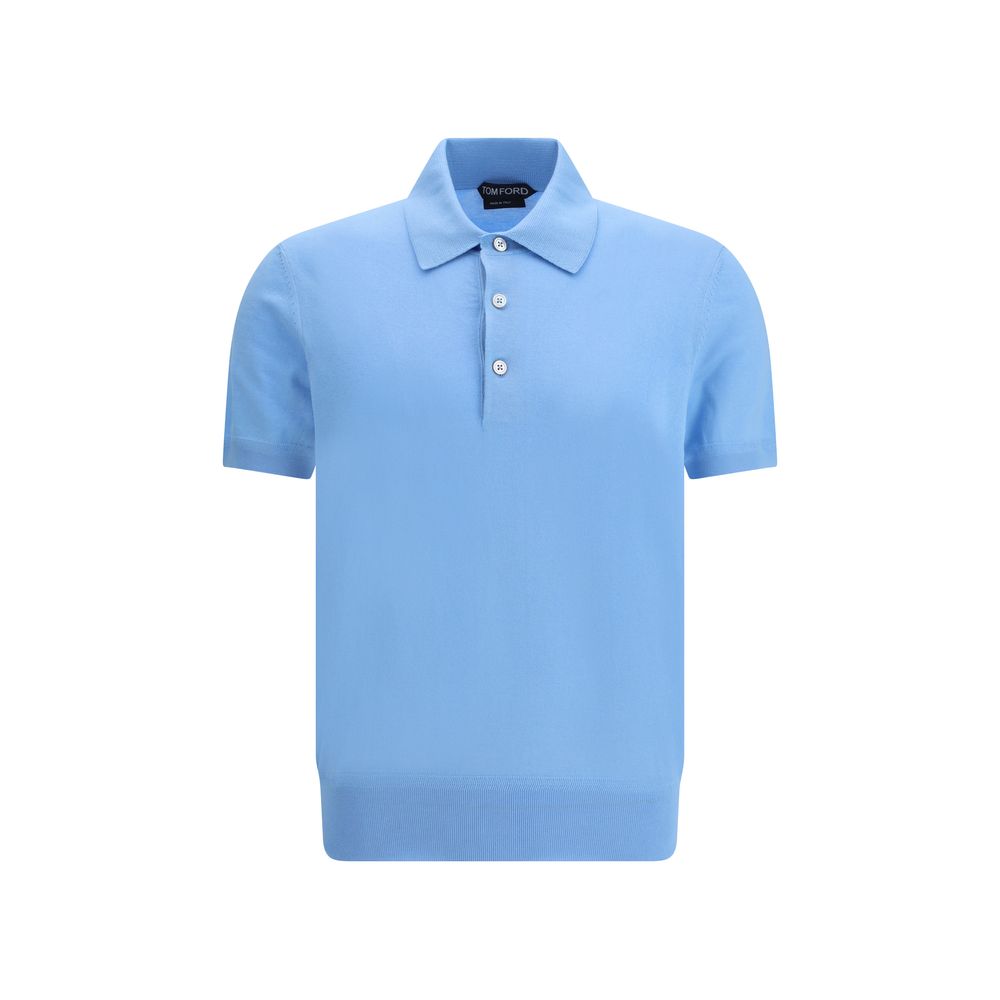 Tom Ford Polo Shirt - Light Blue