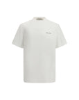 Golden Goose Logo White Cotton T-Shirt