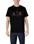 Armani Exchange Logo 100% Cotton Crewneck T-Shirt