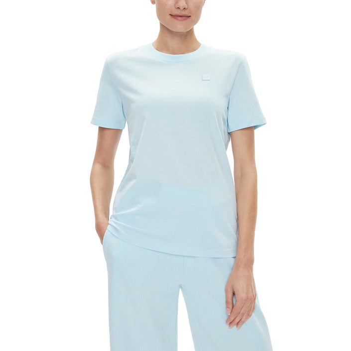 Calvin Klein Jeans Logo Organic Cotton T-Shirt - Light Blue