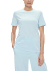 Calvin Klein Jeans Logo Organic Cotton T-Shirt - Light Blue